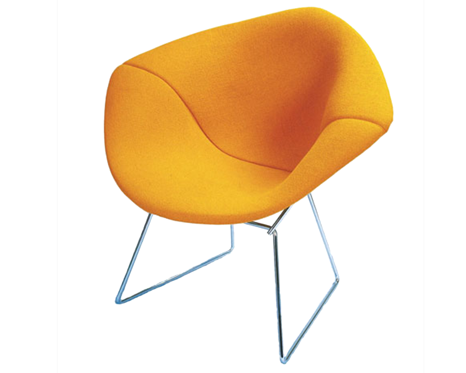 1952: Harry Bertoia Diamond Chair  source: harrybertoia.org
