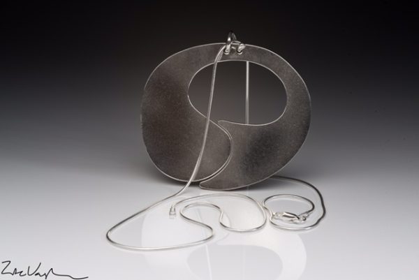 Harry Bertoia Snake Pendant